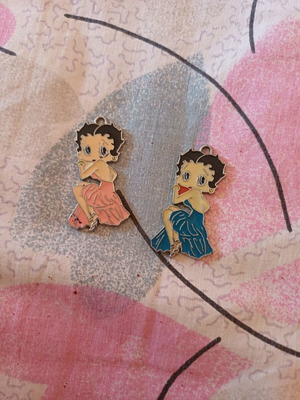 Betty Boop κρεμαστά για μπρελόκ ή κολιέ