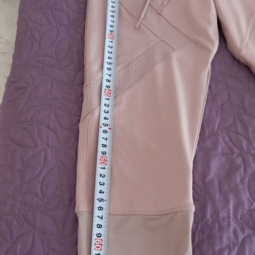 Adidas Stella McCartney Capri leggings, pink, size S
