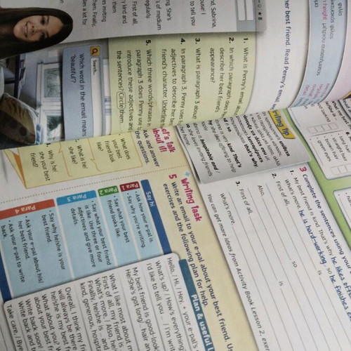 Tech It Easy 3 revision book used, some pages blank