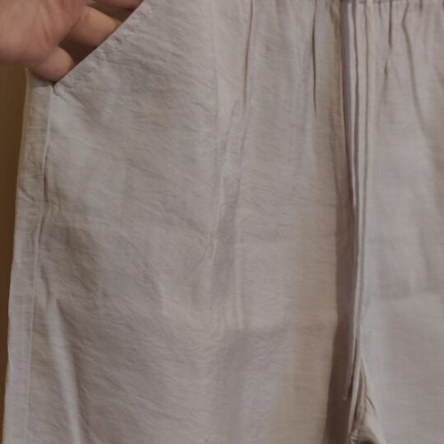 Zara Sand-Colored Pants Large New