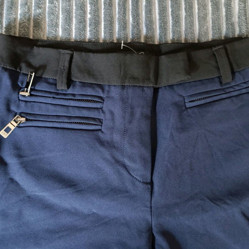 Gsel Women's Pants Large new, blue/black