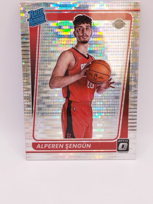 2021-22 Panini Donruss Optic Alperen Sengun Pulsar Prizm RC card like new
