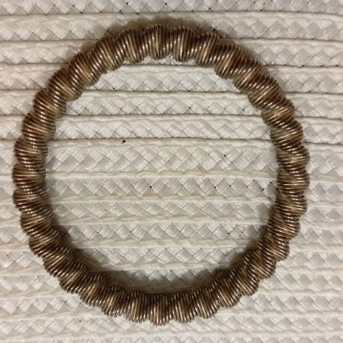 Metal Spiral Bracelet like new, minimalist style
