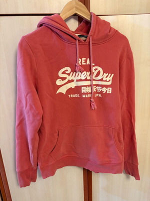 Superdry sweatshirt like new, pink, sizes L and XL