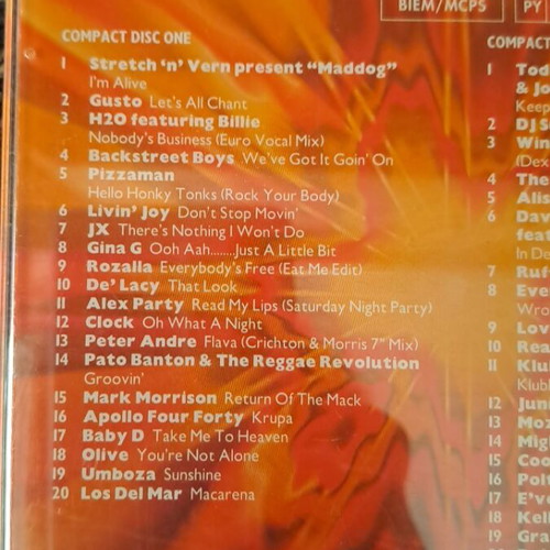 2CD Dance Zone 8 like new, pop