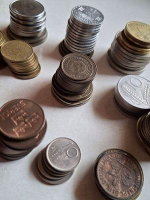 Νομίσματα μεταχειρισμένα, πακέτο 147, διάφορα