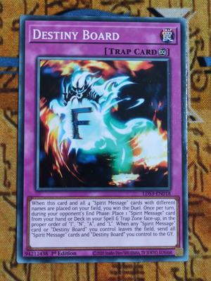 Destiny Board Continuous Trap κάρτα σαν καινούργιο
