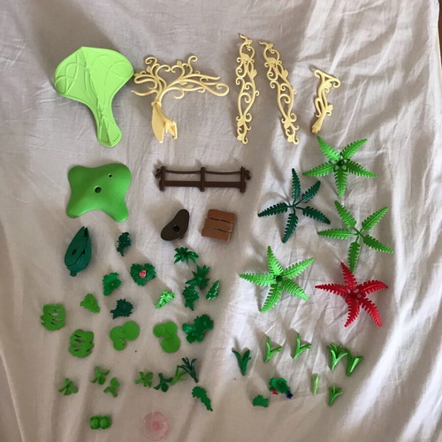 Playmobil plants used, all pieces included