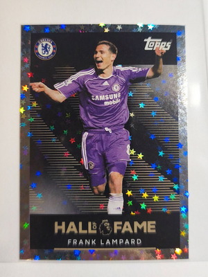 Topps Premier League 2025/2026 Hall Of Fame Sticker No 9 Frank Lampard new
