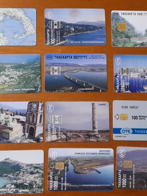 Used phone cards pack of 93 pieces