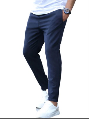 Renato Premium Stretch Pants new, blue, size M