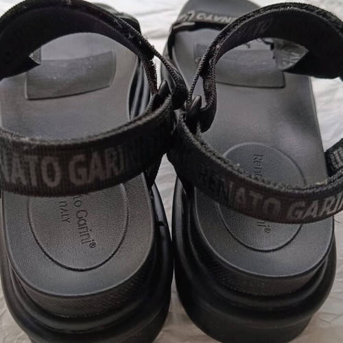 Renato Garini flatforms like new, black, size 38