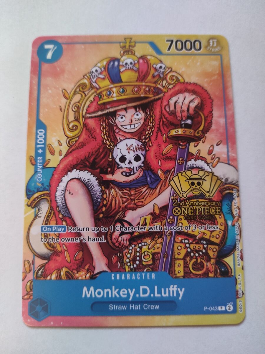 One Piece TCG Monkey D Luffy OP09-061… - € 20,00 - Vendora.cy