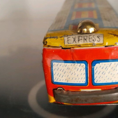 Rare Greek toy train