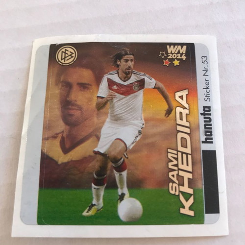 Hanuta football stickers Germany national team 2014 new, set of 4