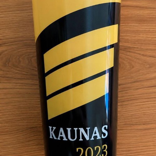 EuroLeague Final Four Kaunas 2023 Švyturys collectible beer glass like new