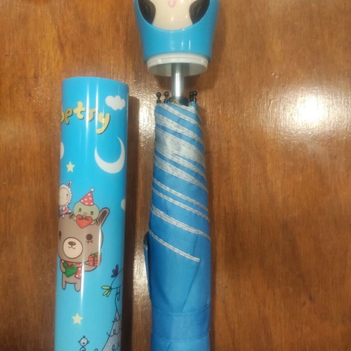 Children's umbrella special design in bottle new with plastic case