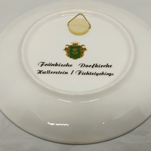 German Christmas wall plate 1986 used