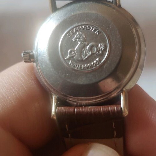 Omega Seamaster De Ville automatic used, gold plated 14k