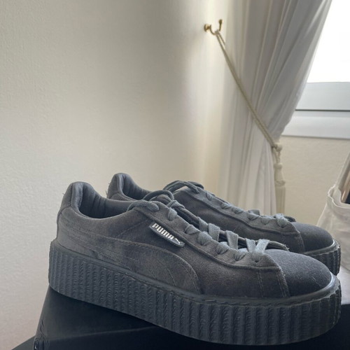 Puma x Fenty by Rihanna Sneakers size 38, grey, suede, like new