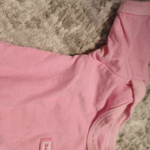 Baby bodysuit 0-3 months used, pink