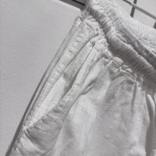 Linen pants white, like new, size S 36 8