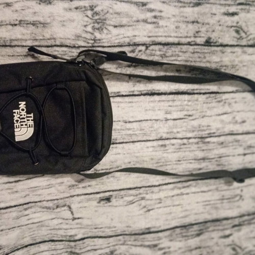 The North Face shoulder bag like new, black