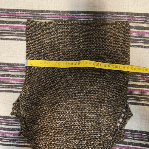 Handmade knitted neck scarf new unisex