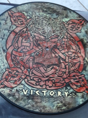 Unleashed Victory LP picture disc like new, metal