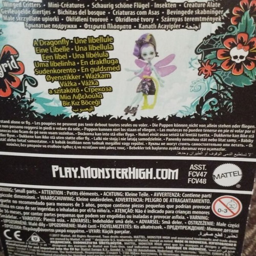 Monster High Doll Garden Ghouls Wingrid new and rare