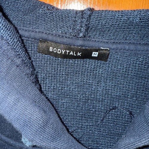 BodyTalk sports hoodie size M like new, blue