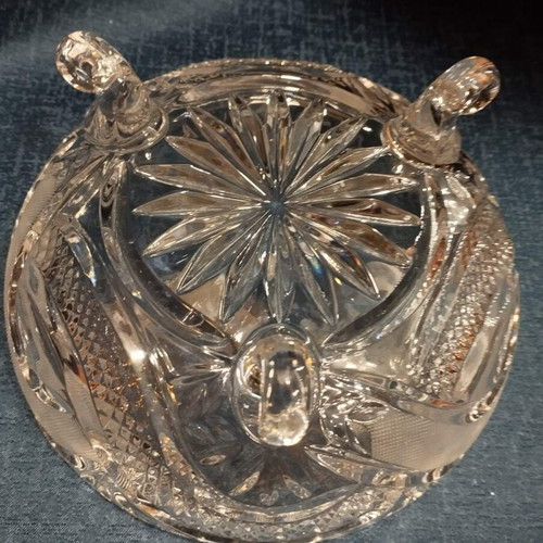 Crystal cup with feet used