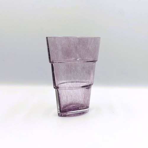 Kosta Boda purple vase used