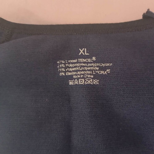 EMS Training Set like new, black and blue, size XL
