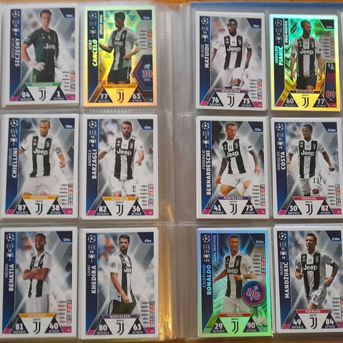 Champions League 2018-2019 Match Attax album with 424/443 cards like new