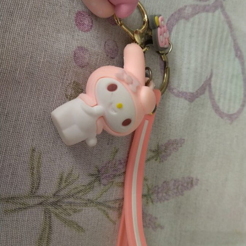 My Melody doll and keychain like new