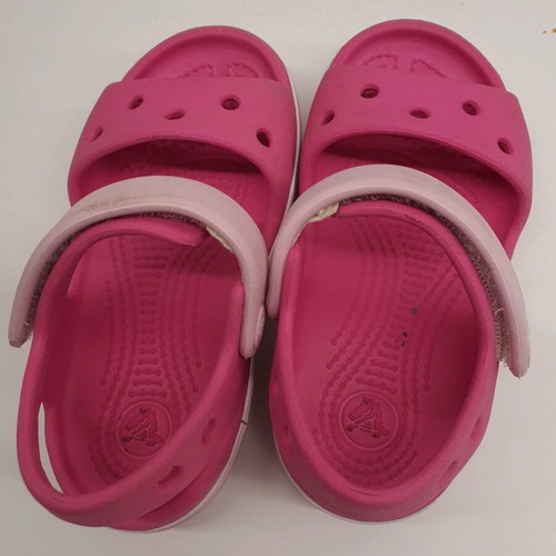 Crocs C7 baby shoes like new, non-slip