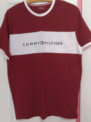 Tommy Hilfiger T-shirt new, size L, white and red