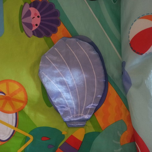 Fisher-Price Baby Activity Blanket like new, 145x100 cm