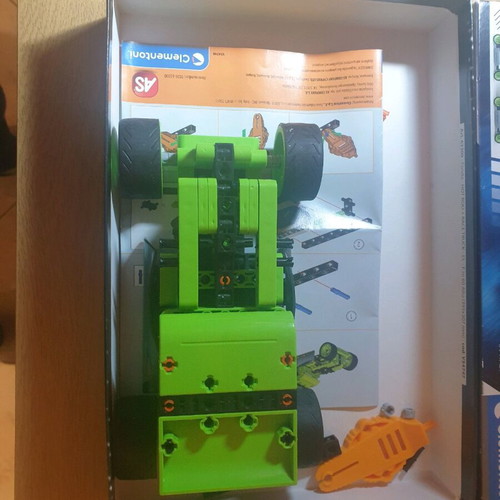 Mechanical workshop racing car and truck like new Clementoni
