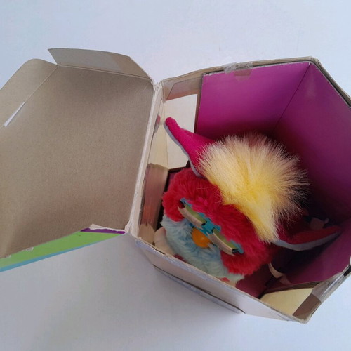 Furby Sherbet 1999 Tiger Electronic new, first generation, pink and blue