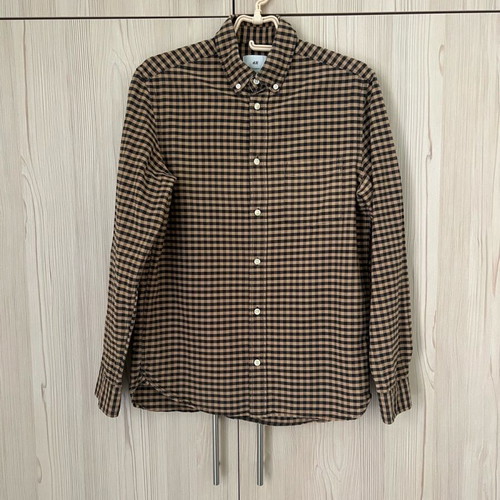 H&M Men’s Shirt Like New, Size S, Black and Brown