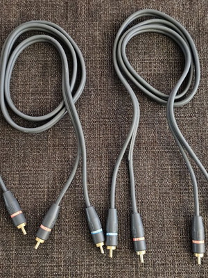 Καλώδιο Monster Standard Interlink Junior 1μ σετ σαν καινούργιο, Dual RCA
