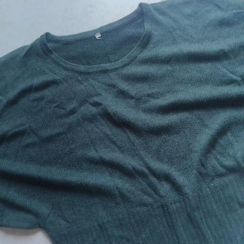 Green blouse, one size