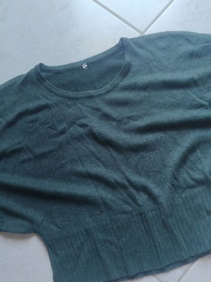 Green blouse, one size