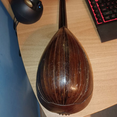 Vintage Mandolin Alfio B. Reina Acireale Neapolitan Italy 1900 used