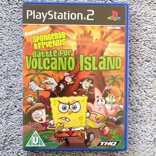 SpongeBob Battle For Volcano Island used for PlayStation 2