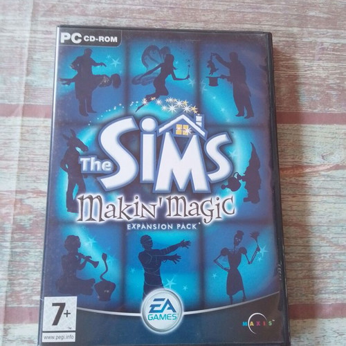 The Sims Makin Magic expansion PC game used