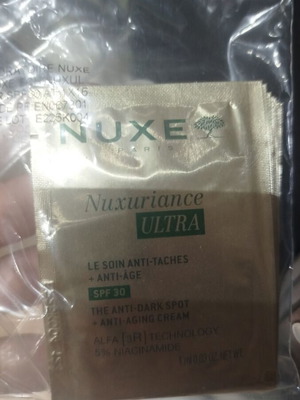 Nuxe Nuxuriance Ultra крем против тъмни петна и стареене SPF 30 16 мл