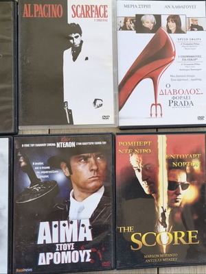DVD πακέτο 100 ξένες ταινίες σαν καινούργιο με υπότιτλους